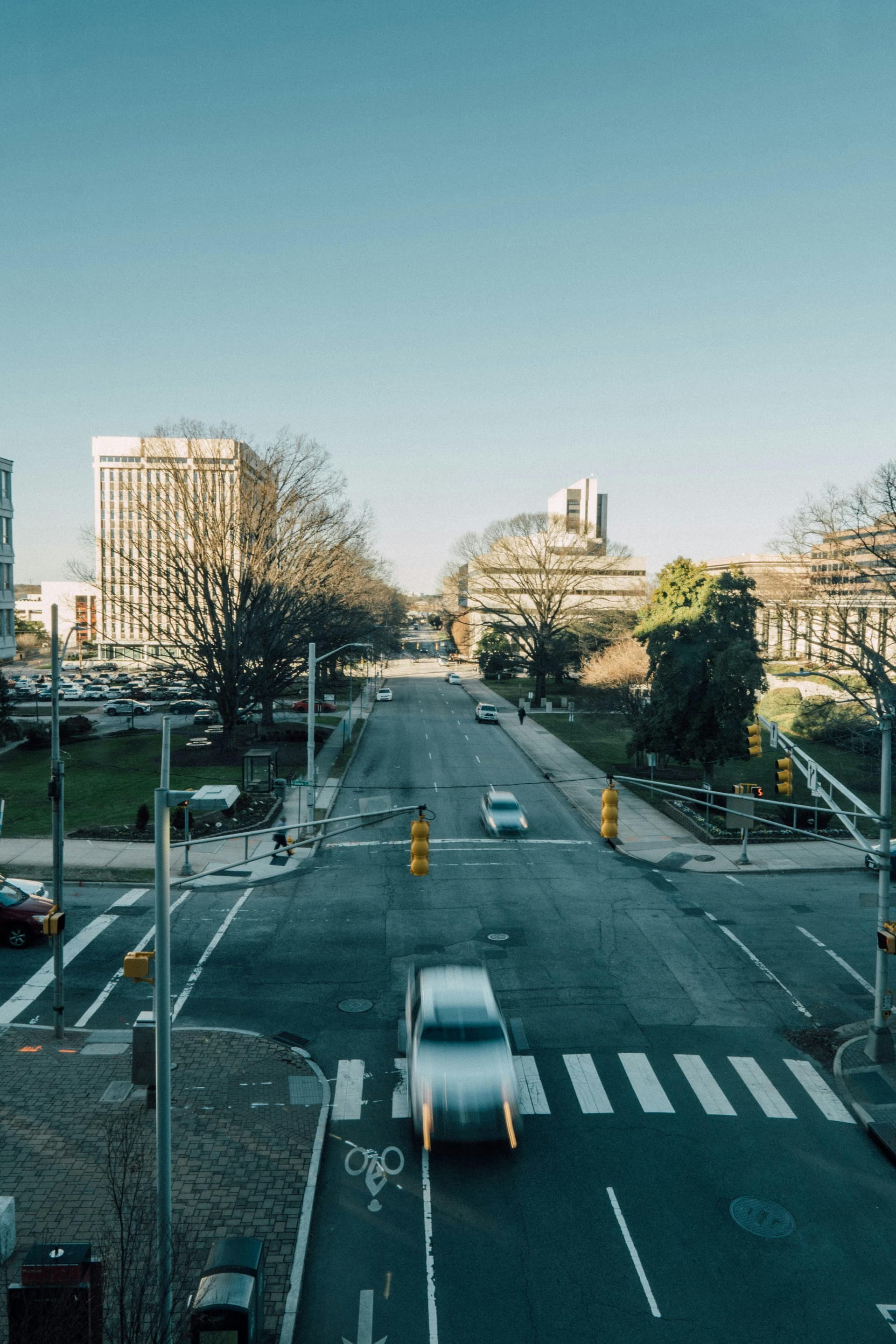 Downtown Raleigh street view